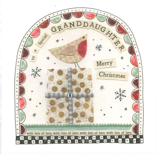 Picture of GRANDDAUGHTER CHRISTMAS CARD
